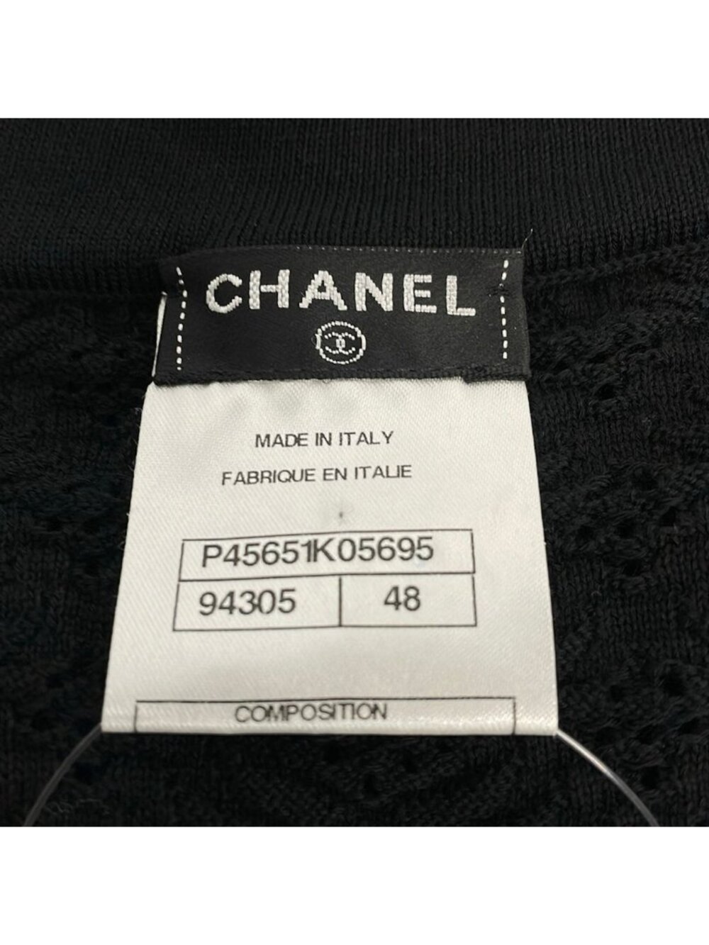 Chanel Dress XL Black 48 - Picture 3 of 4